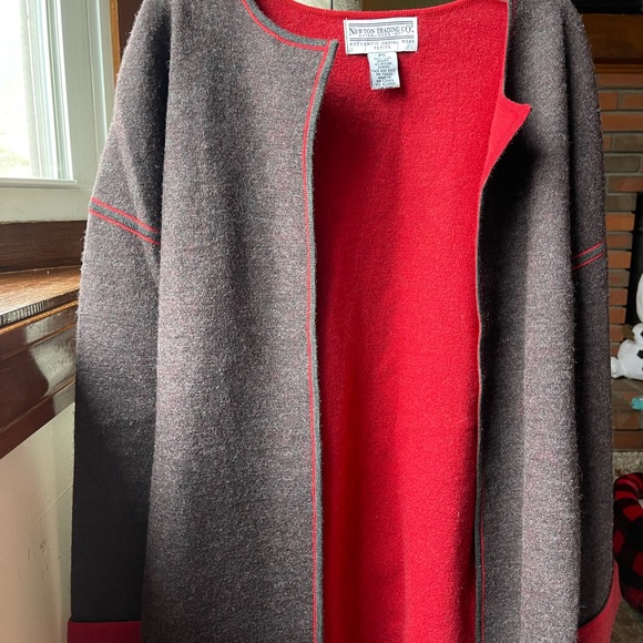 Newton Trading Co Wool Sweater PS- Open Front - - Picture 5 of 6
